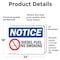 Signmission Diesel Fuel No Smoking OSHA Notice Sign, Vinyl Decal, 24in W x 18in L, 2PK OS-2PACK-NS-D-1824-L-15406 - alternate 4